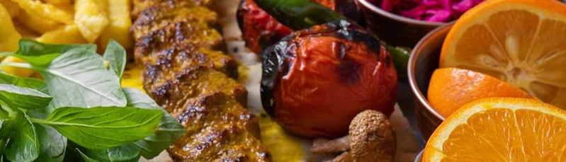 Kebab kobideh (shishkebab), gott och populärt